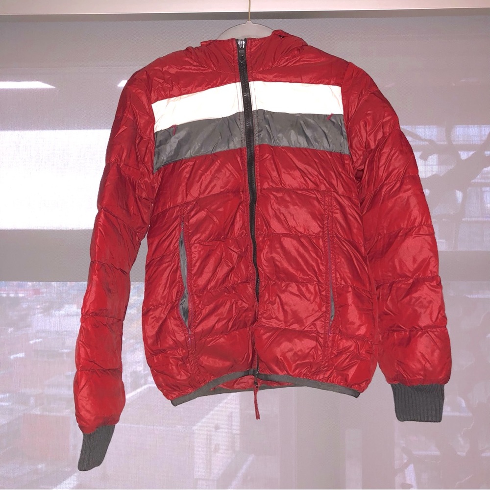 Duvetica Red Puffer Jacket - IT 40